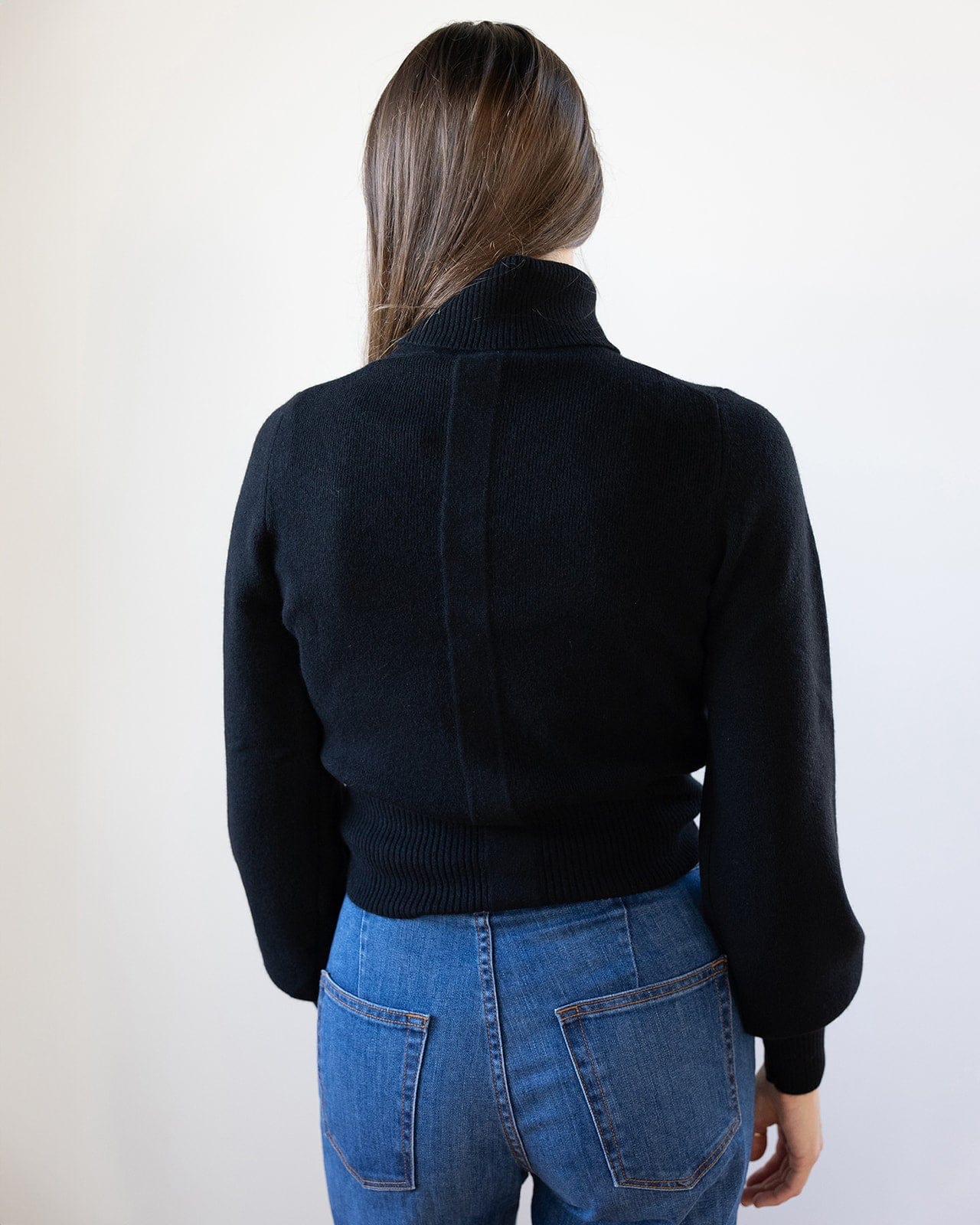 Polly Turtleneck in Black