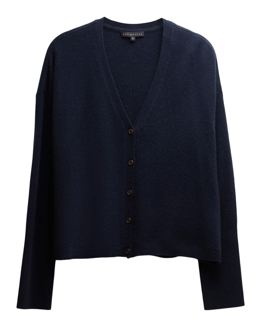 Laurel Cashmere Cardigan in Navy