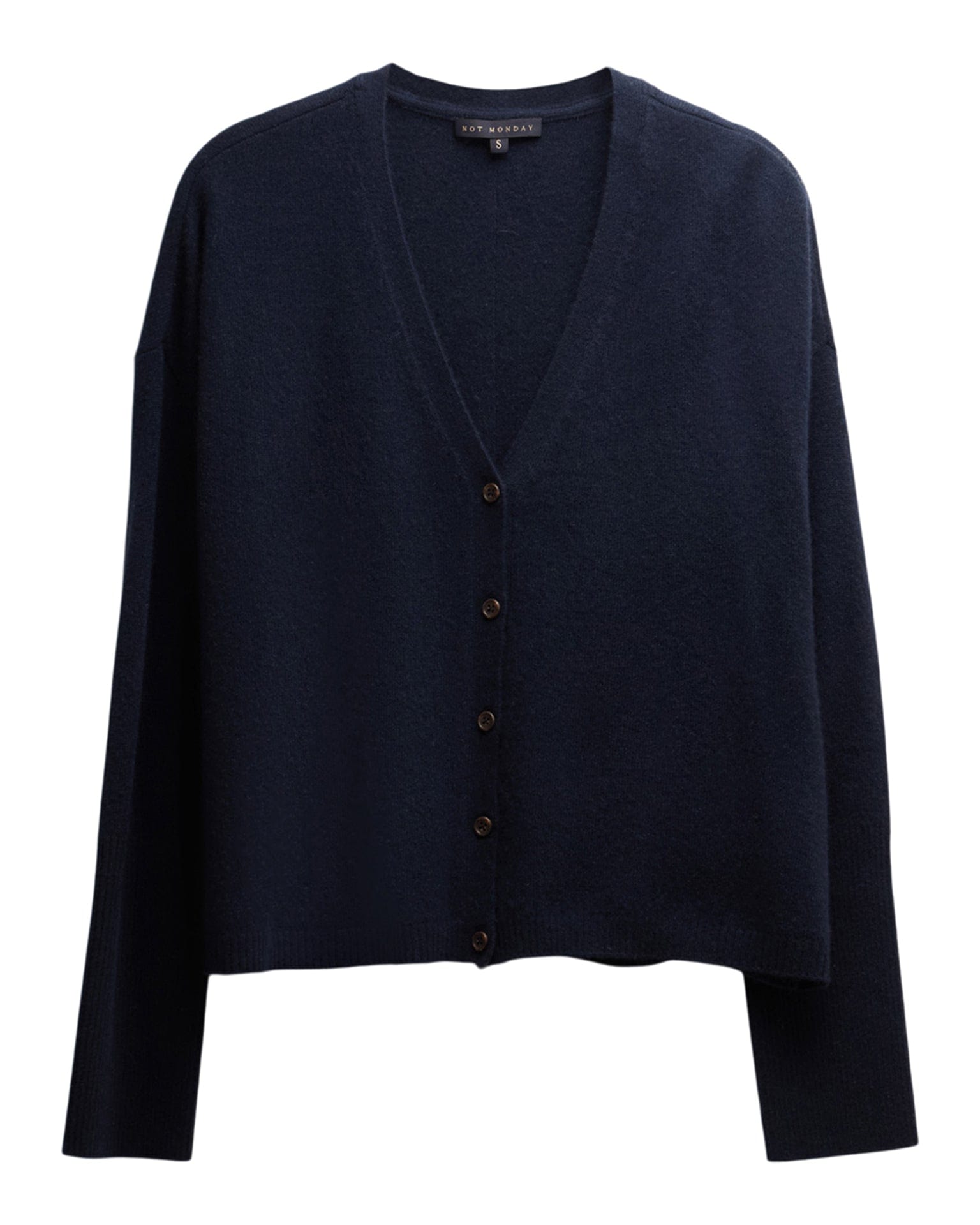Laurel Cashmere Cardigan in Navy