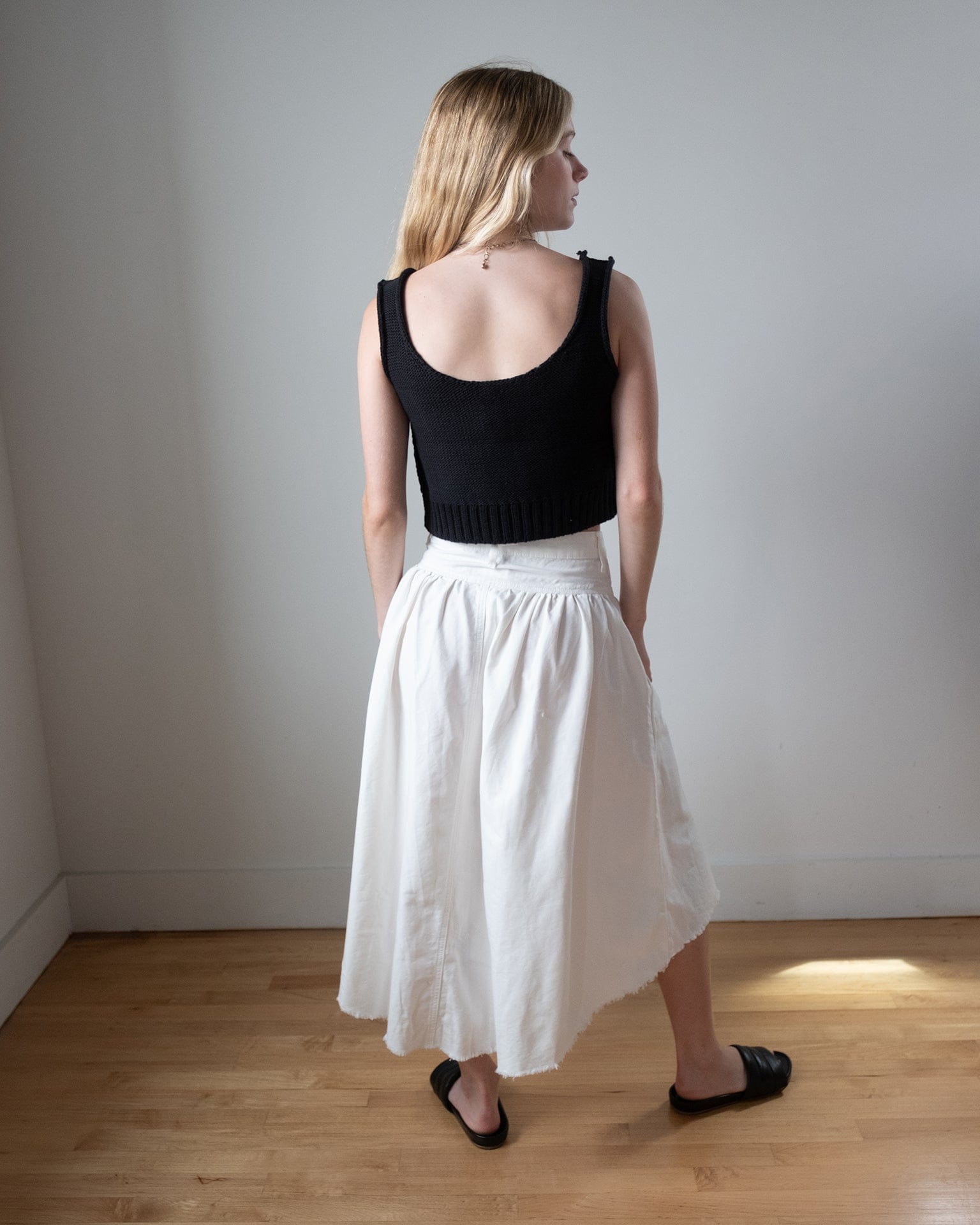 Dazed Skirt in Soft White