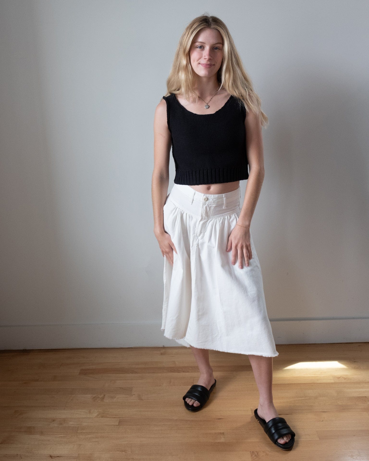 Dazed Skirt in Soft White