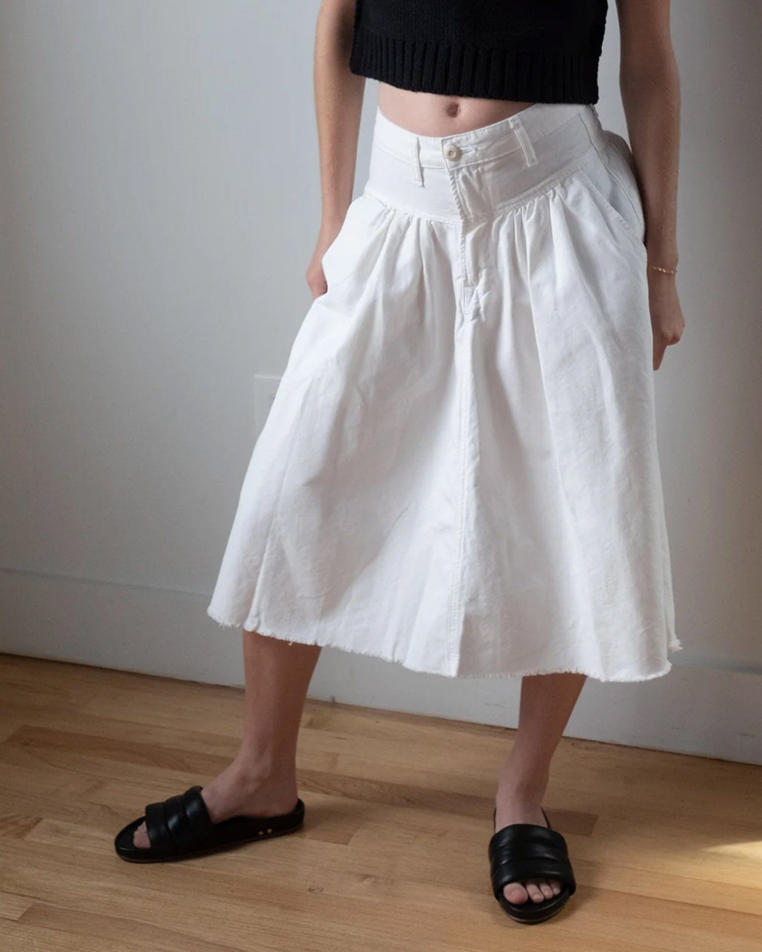 Dazed Skirt in Soft White
