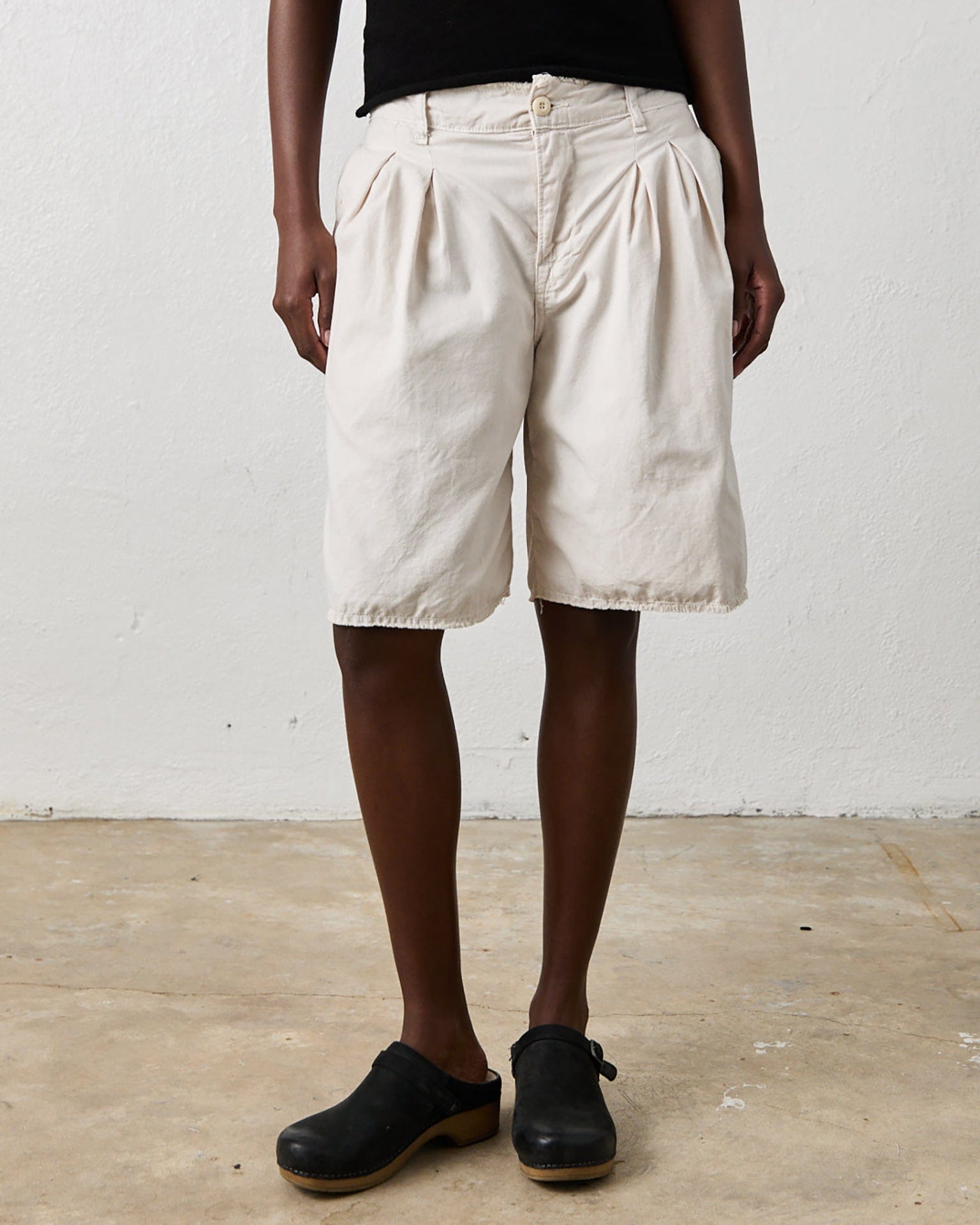 Quinn Culotte in Soft White