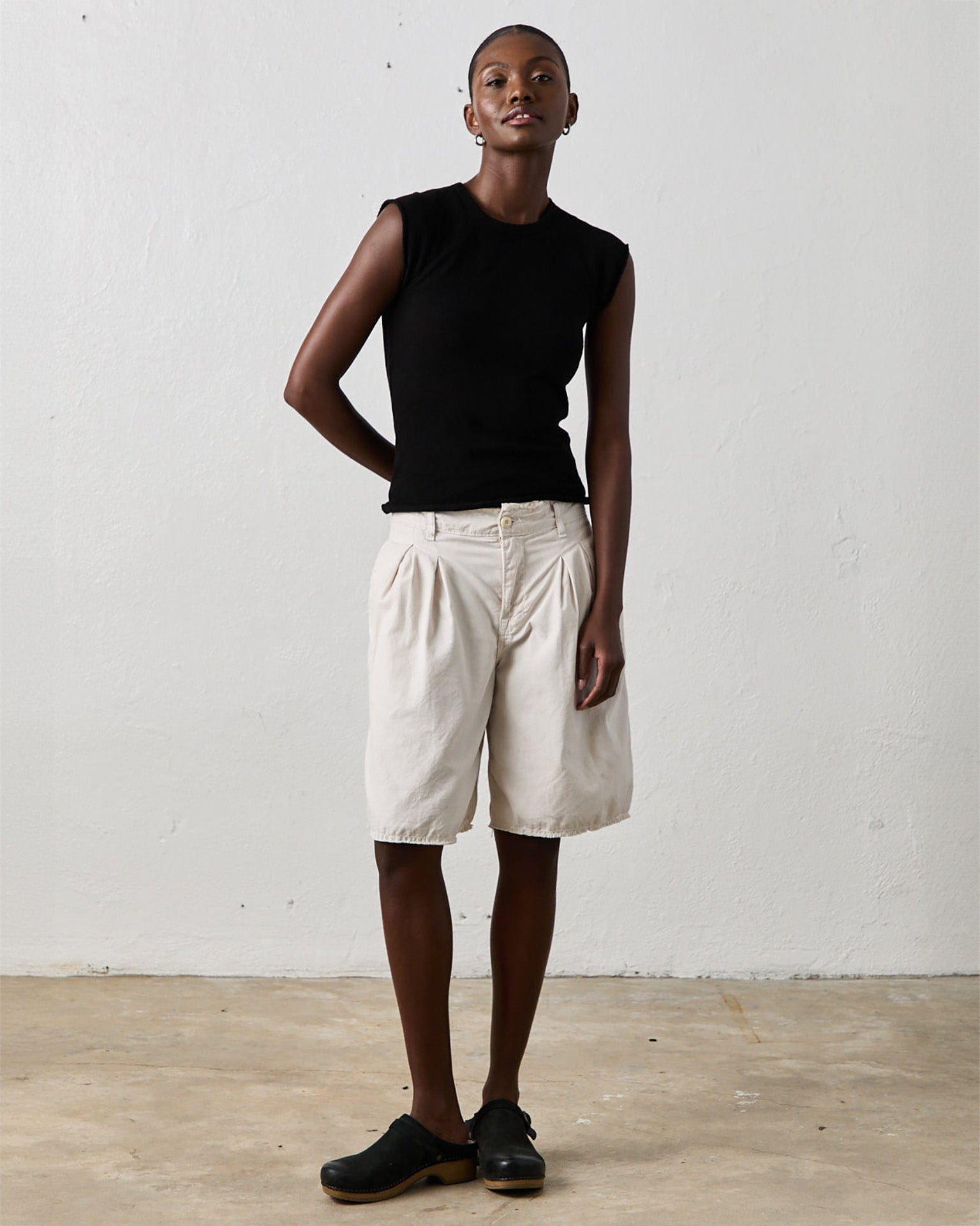 Quinn Culotte in Soft White