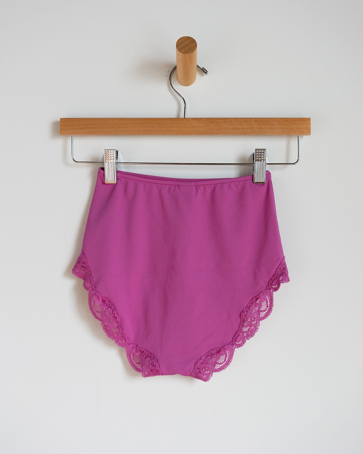 Del w/ Lace High Cut Brief in Wild Rose