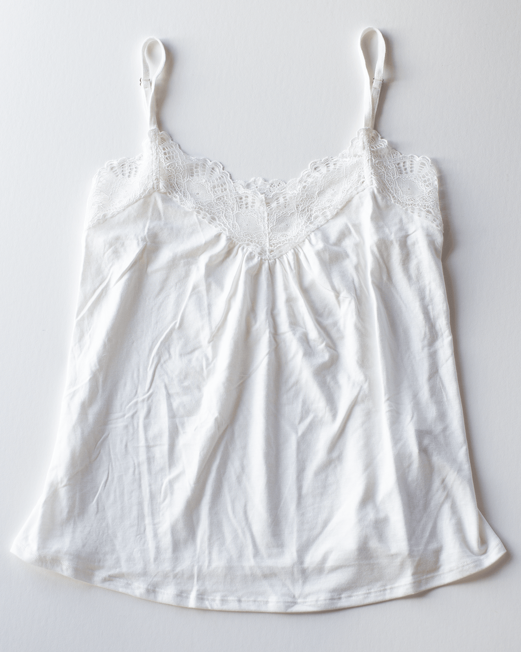 Low Back Cami in Antique White