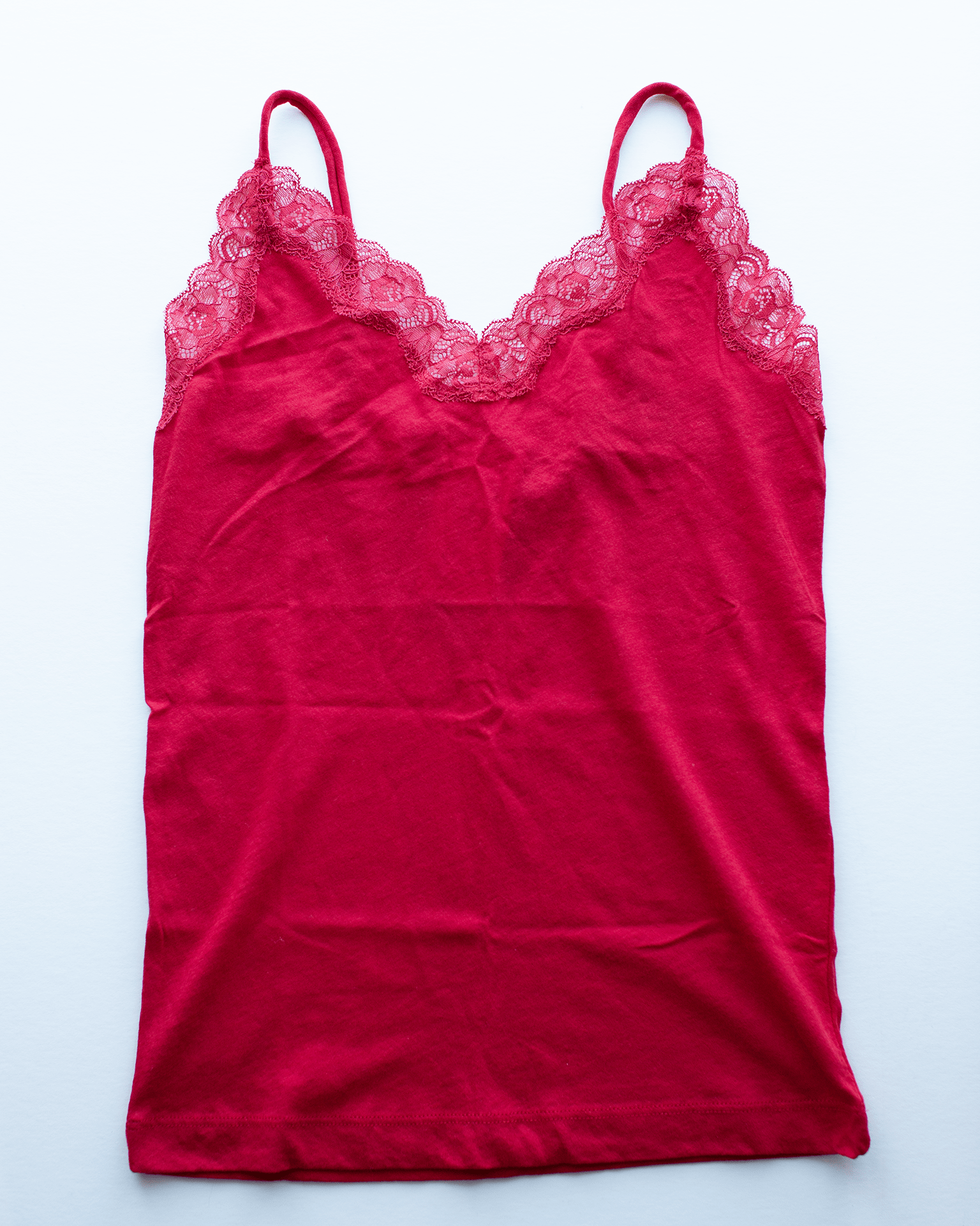 Org Cttn w/ Lace Cami