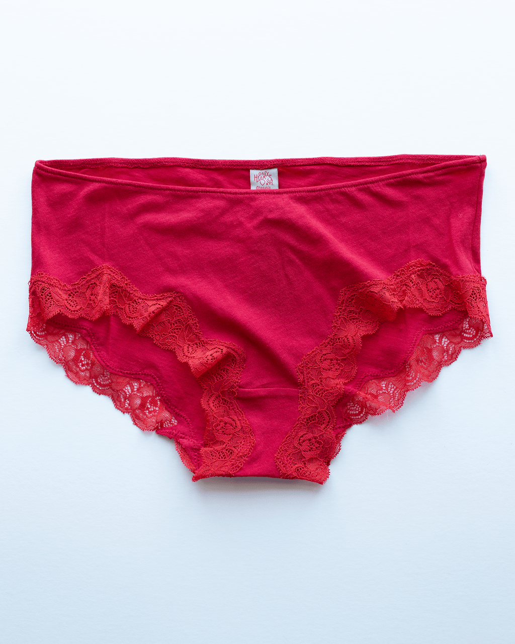 Org Cttn w/ Lace Hipster in Tango