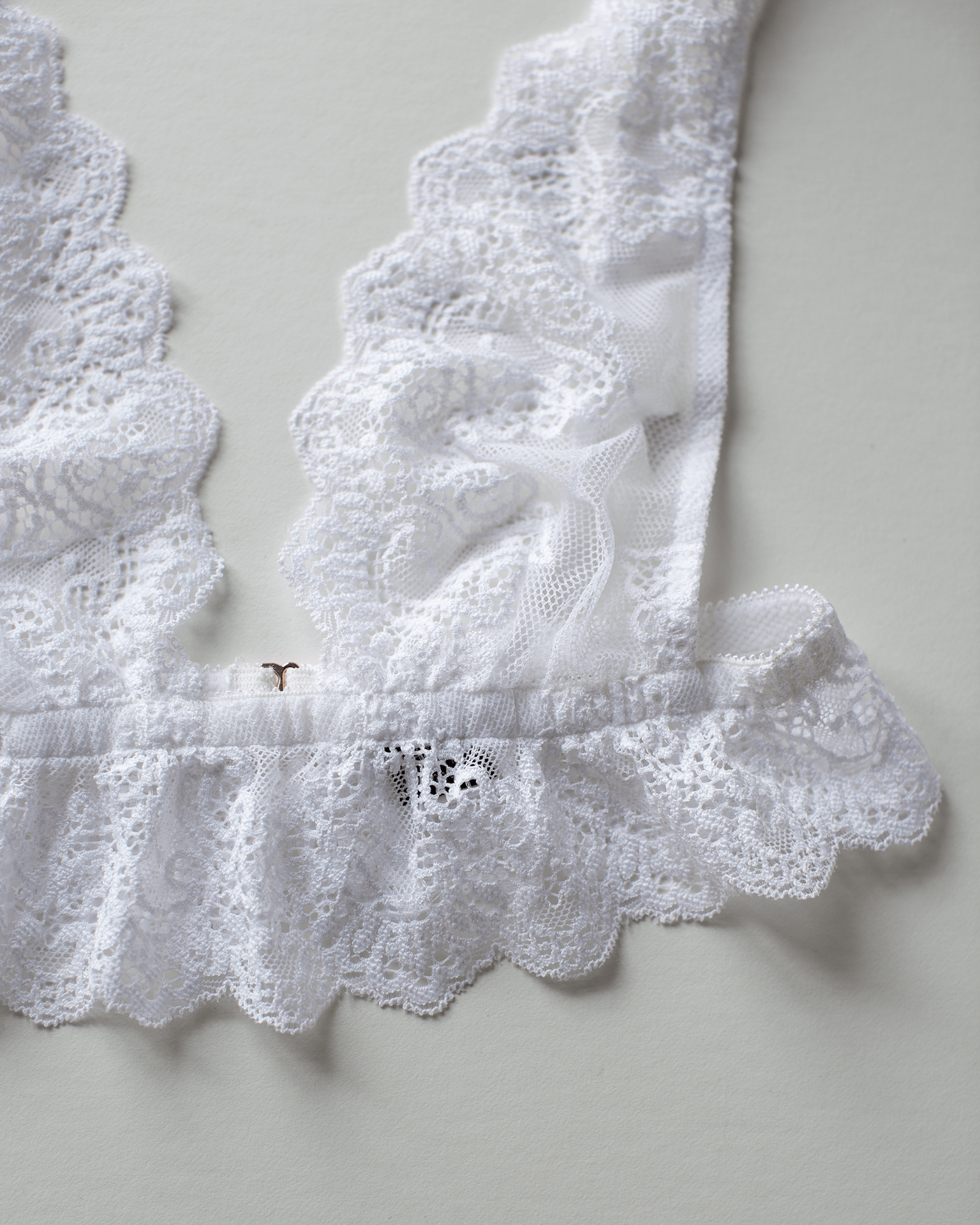 SFL Fairy Bralette & Hipster Set in White