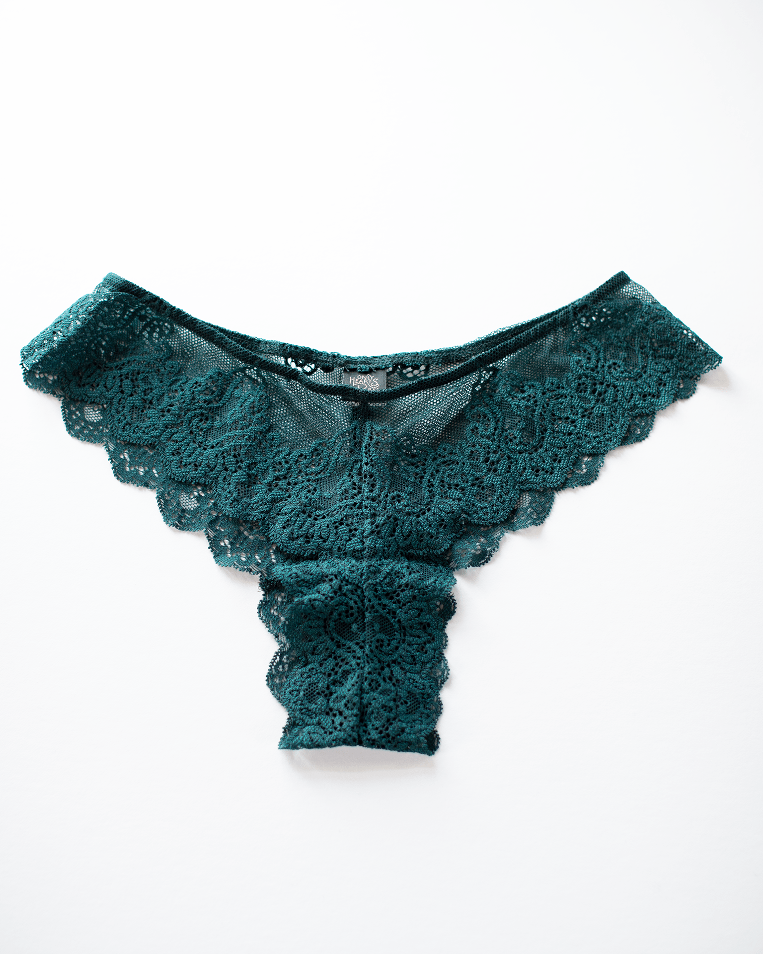 Underwire Bra & Brazilian Bikini Set in Juniper