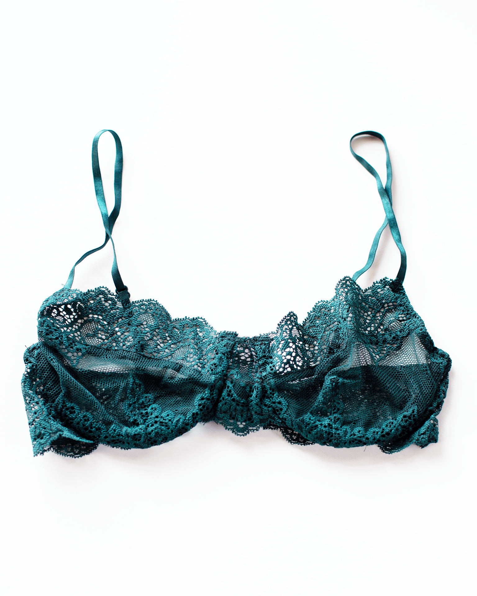 Underwire Bra & Brazilian Bikini Set in Juniper