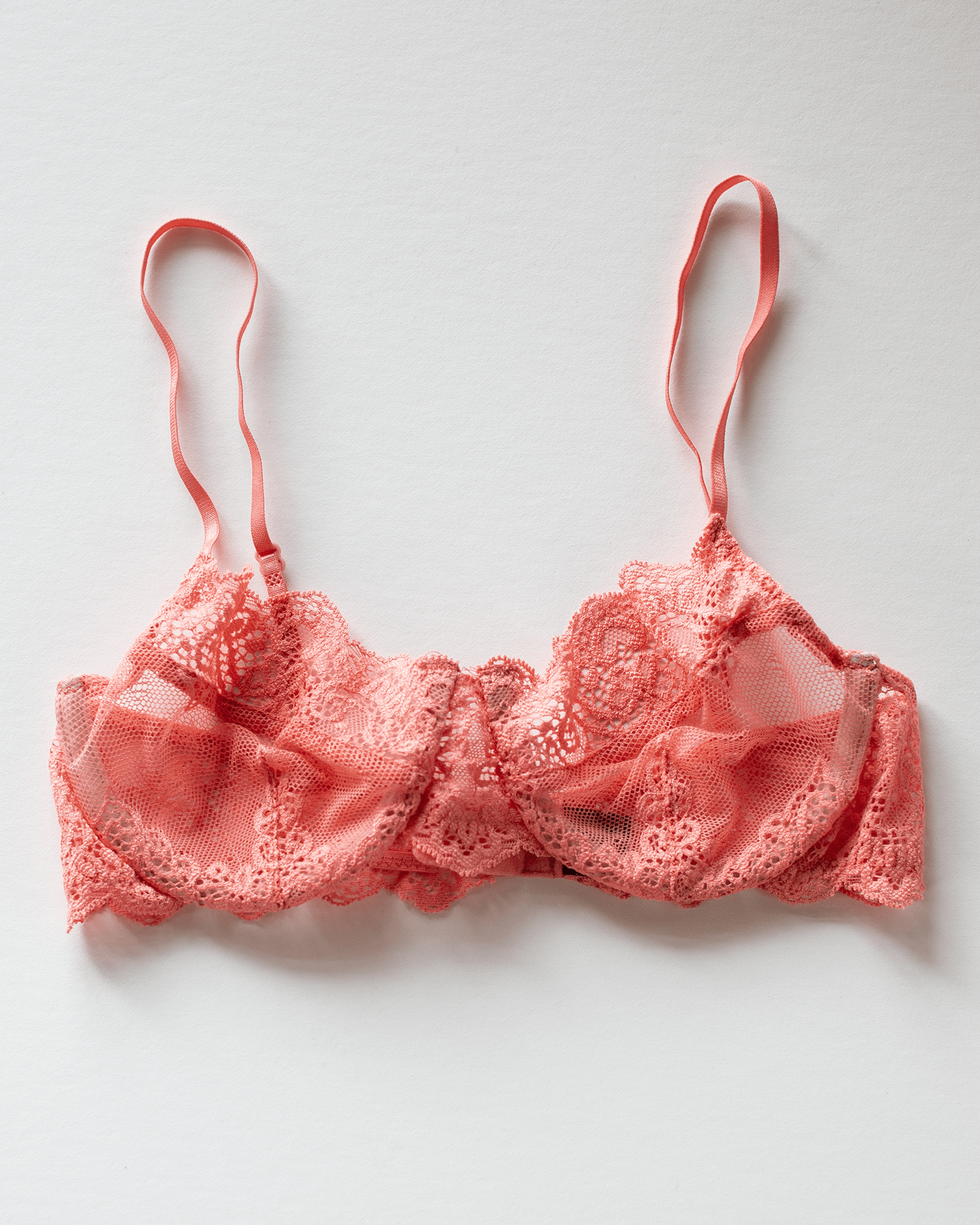 Underwire Bra & Hipster Set in Tangerine
