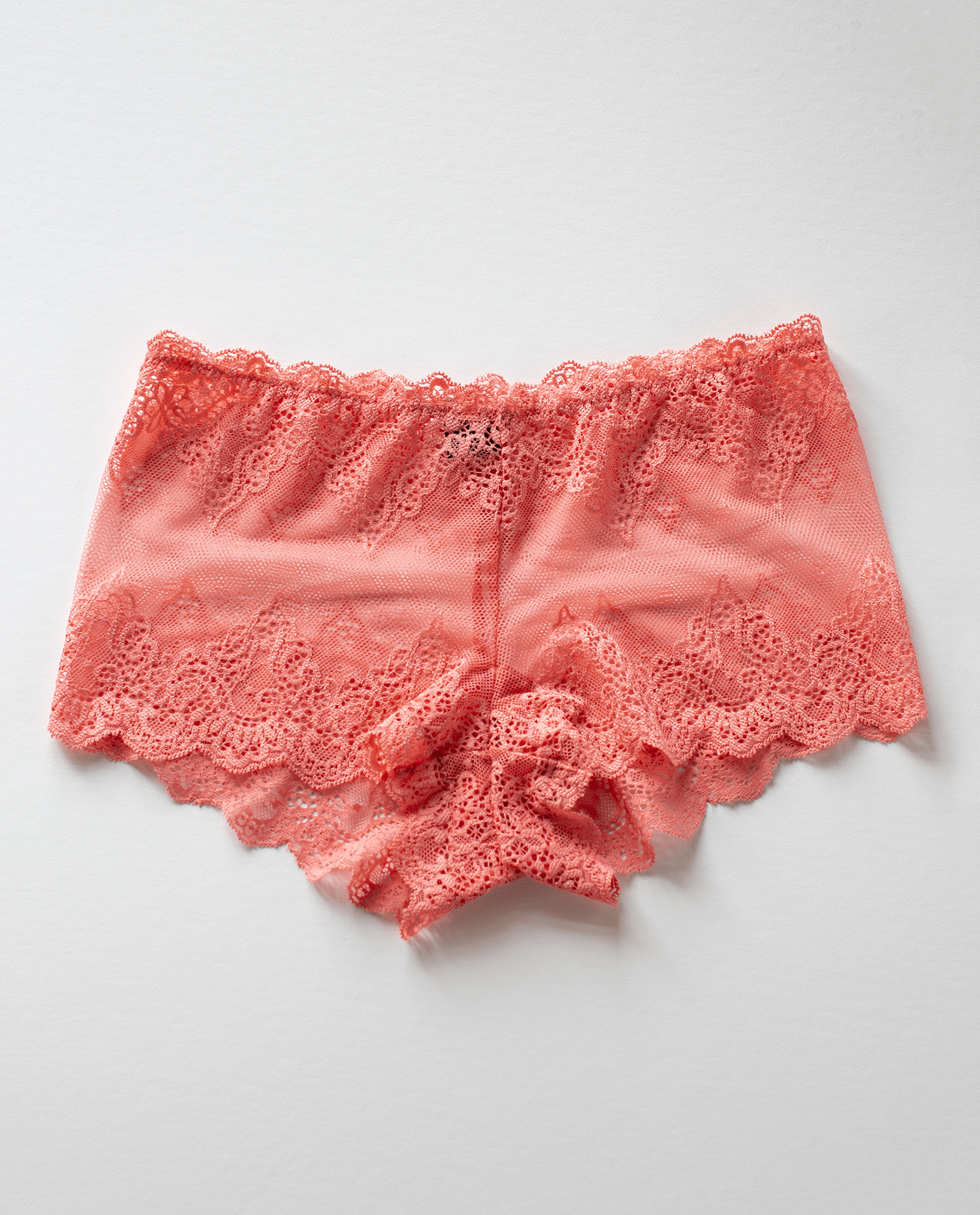 Underwire Bra & Hipster Set in Tangerine