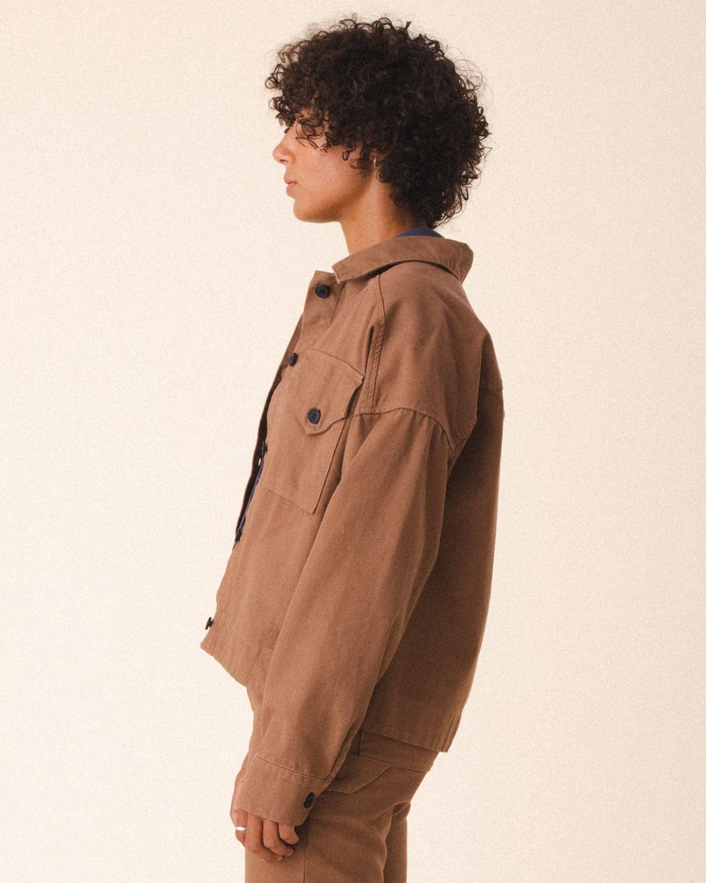 Canvas Utility Jacket in Carpenter