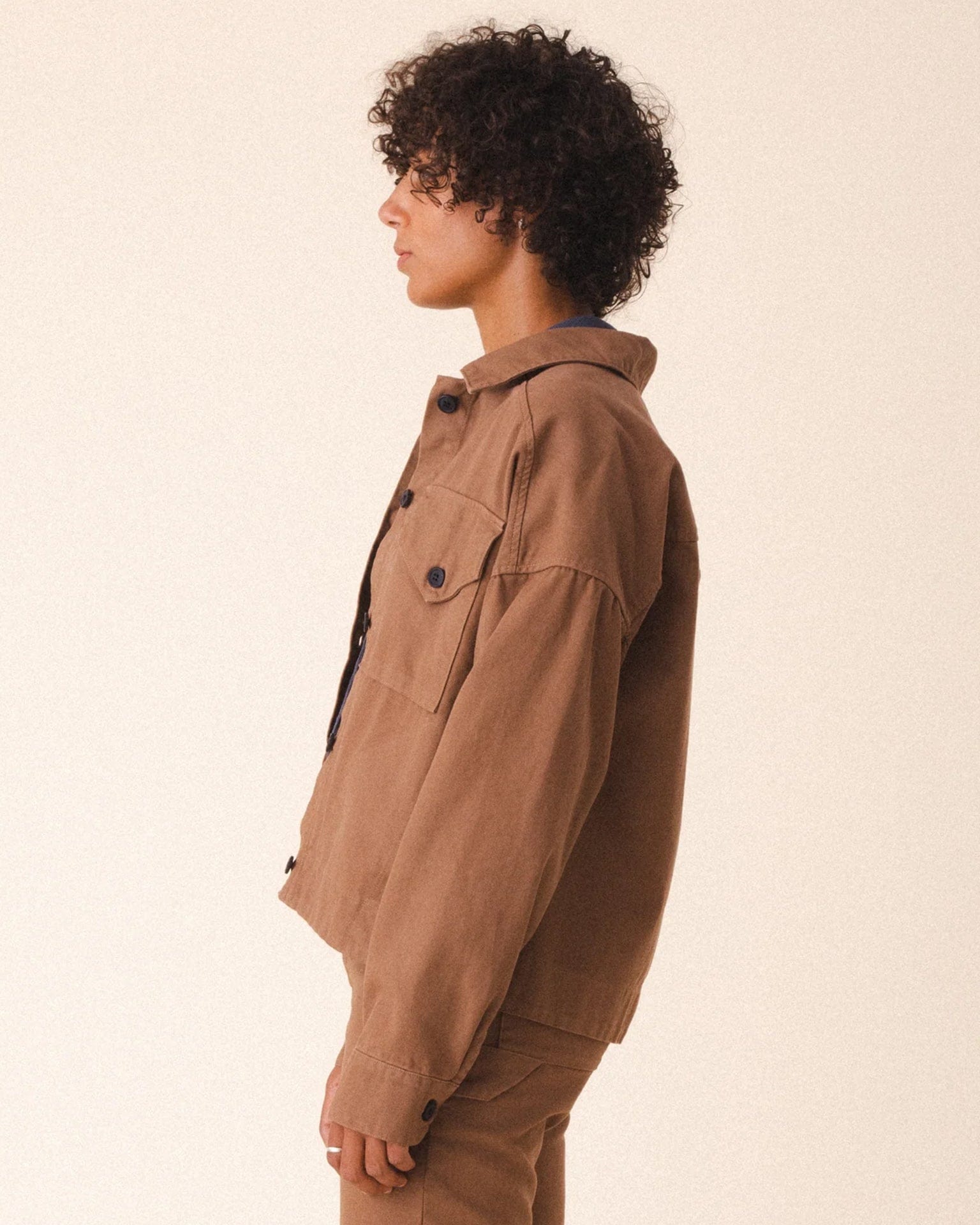 Canvas Utility Jacket in Carpenter