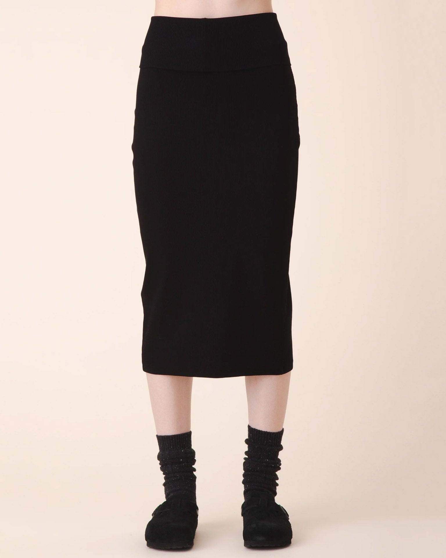 Vortex Skirt in Black