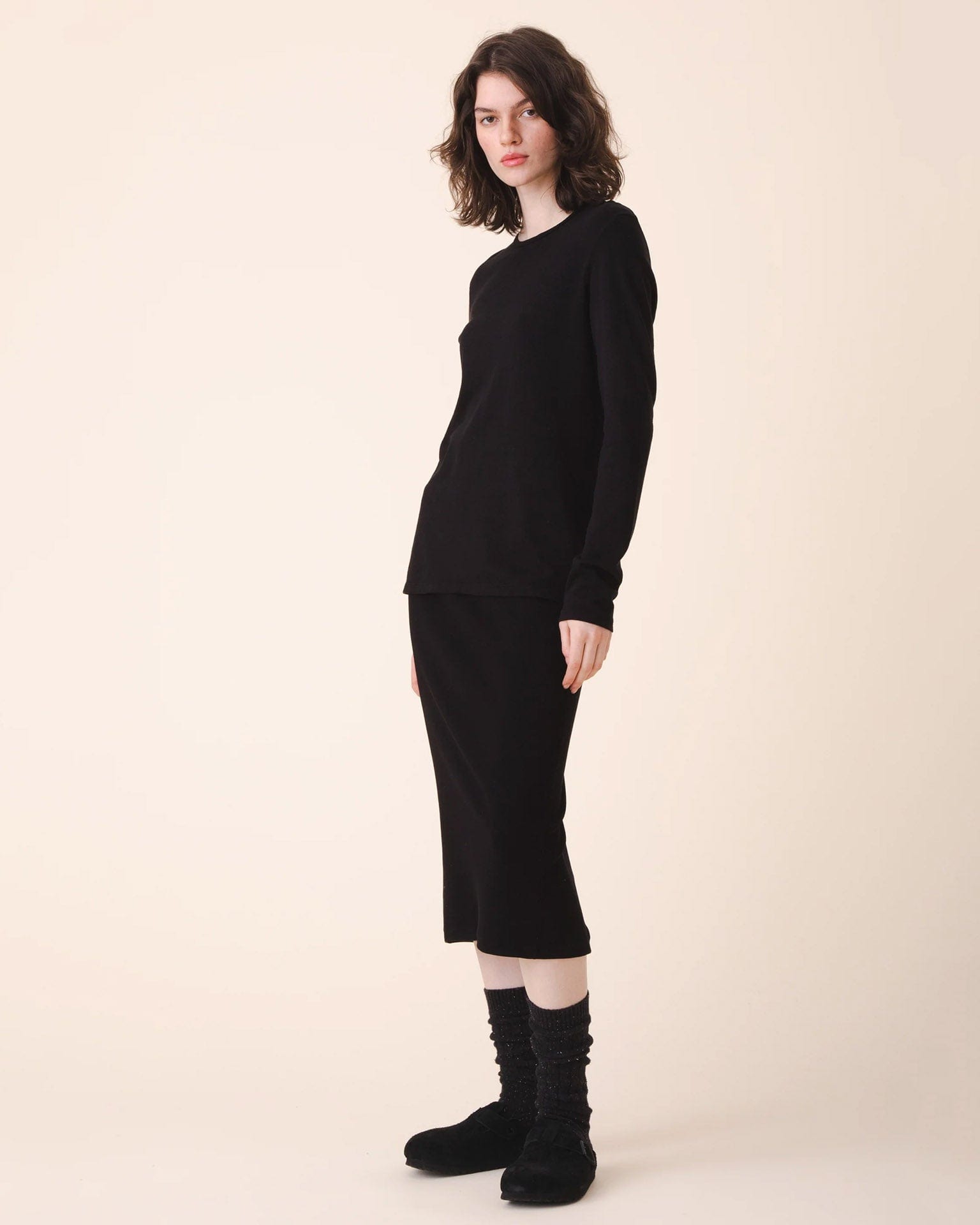 Vortex Skirt in Black