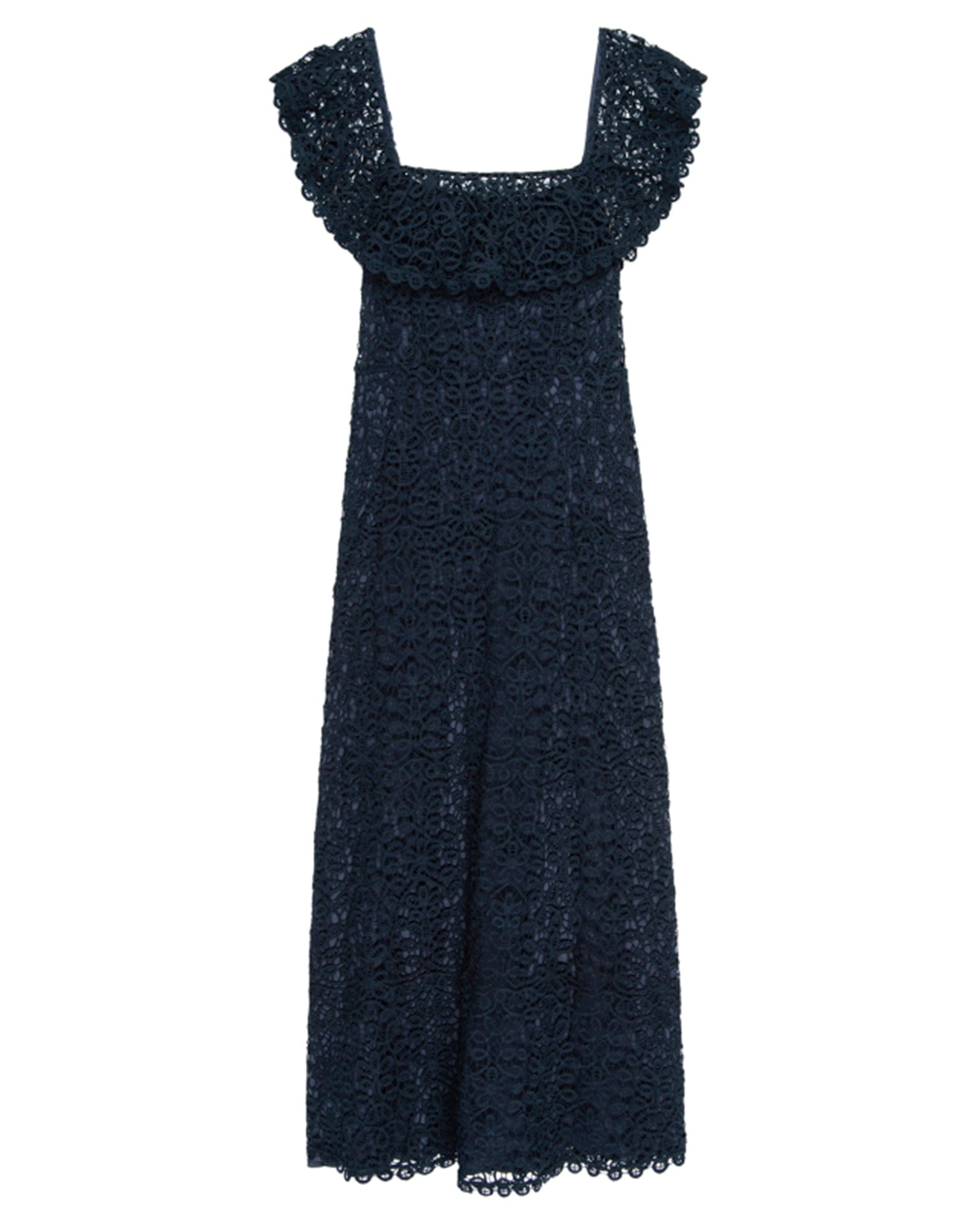 The Balcony Dress in Navy