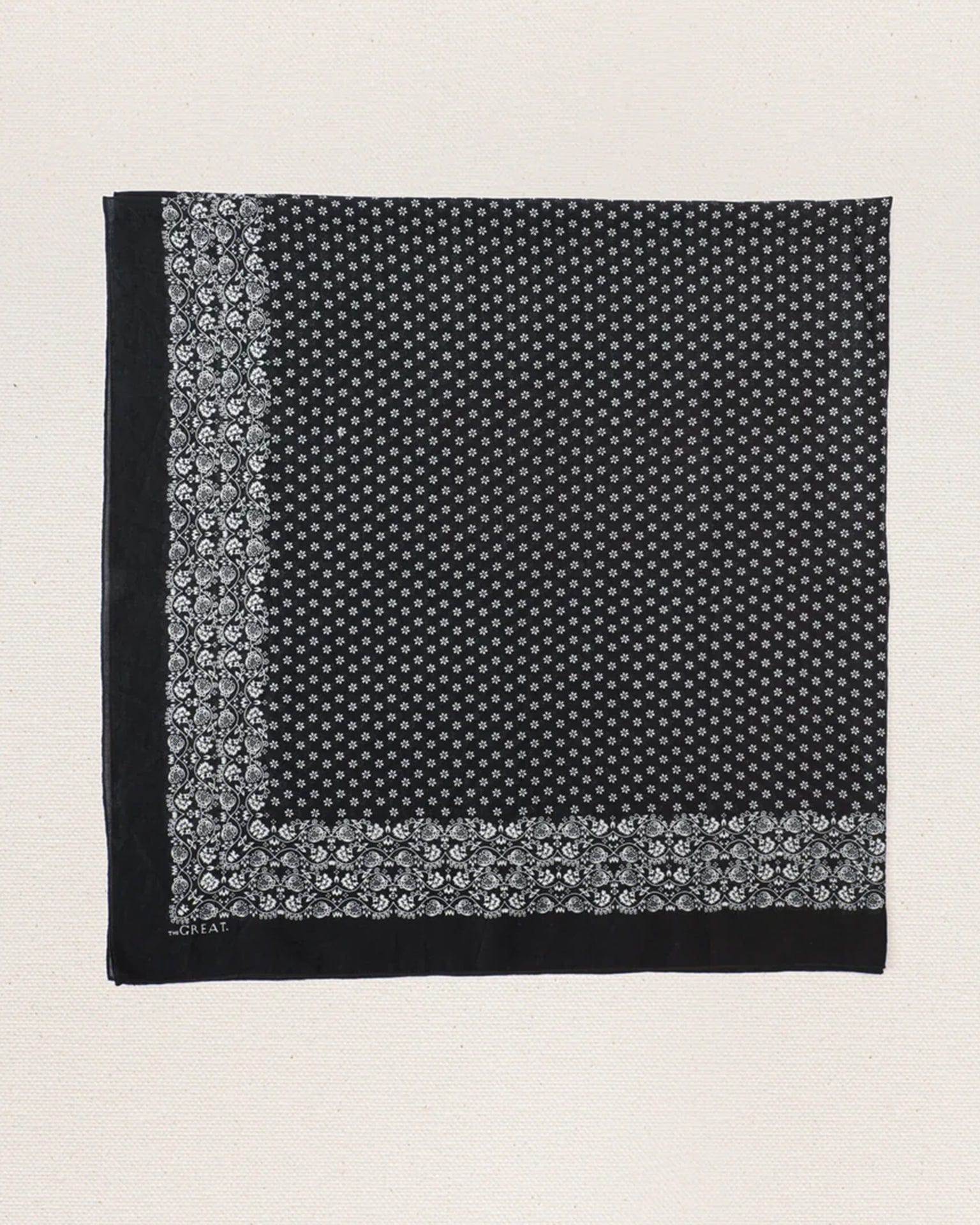 The Big Bandana in Almost Black