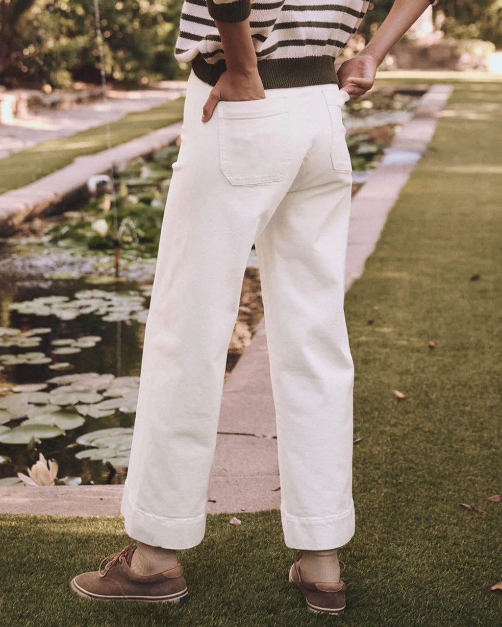 The Seafair Jean in True White