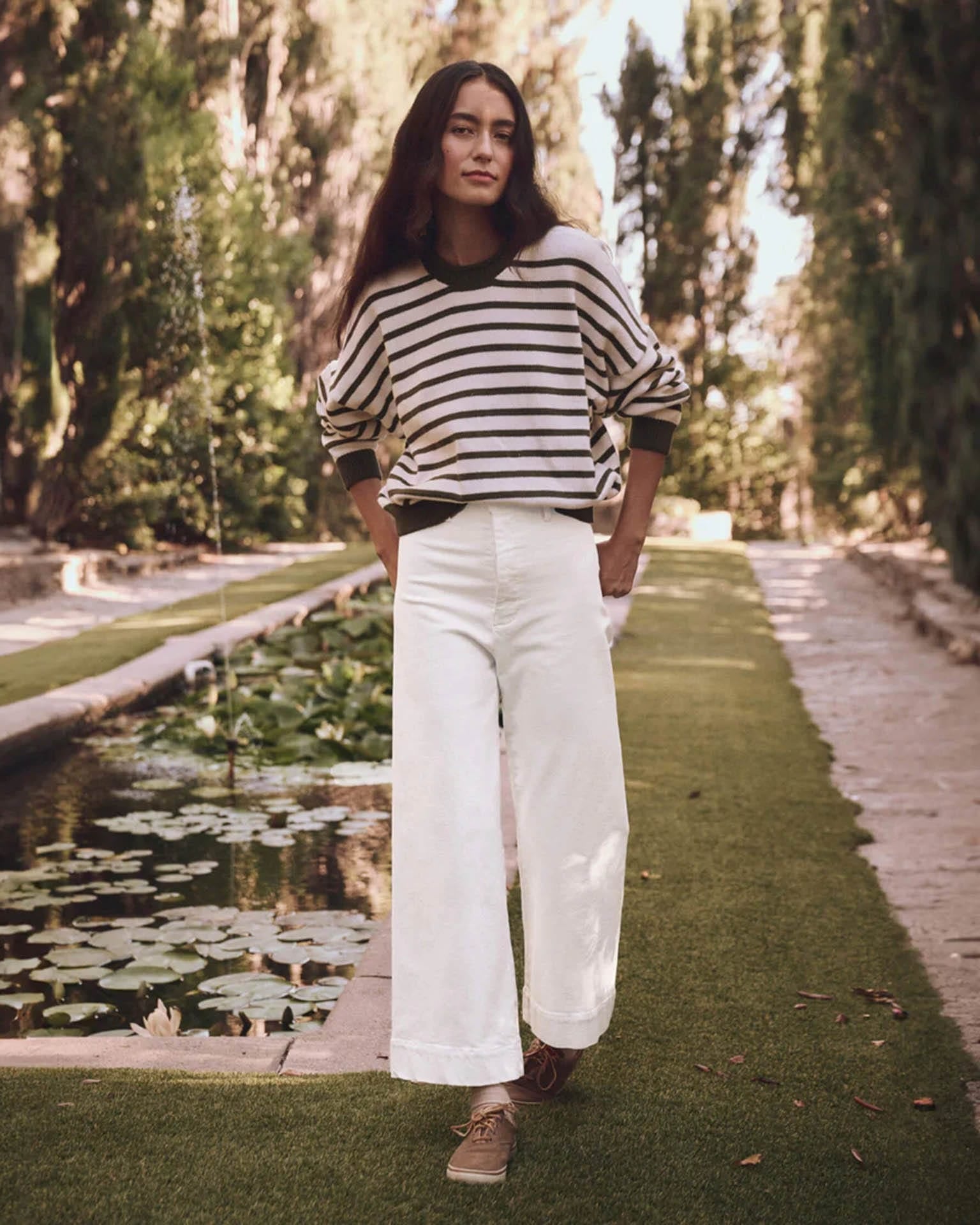 The Seafair Jean in True White
