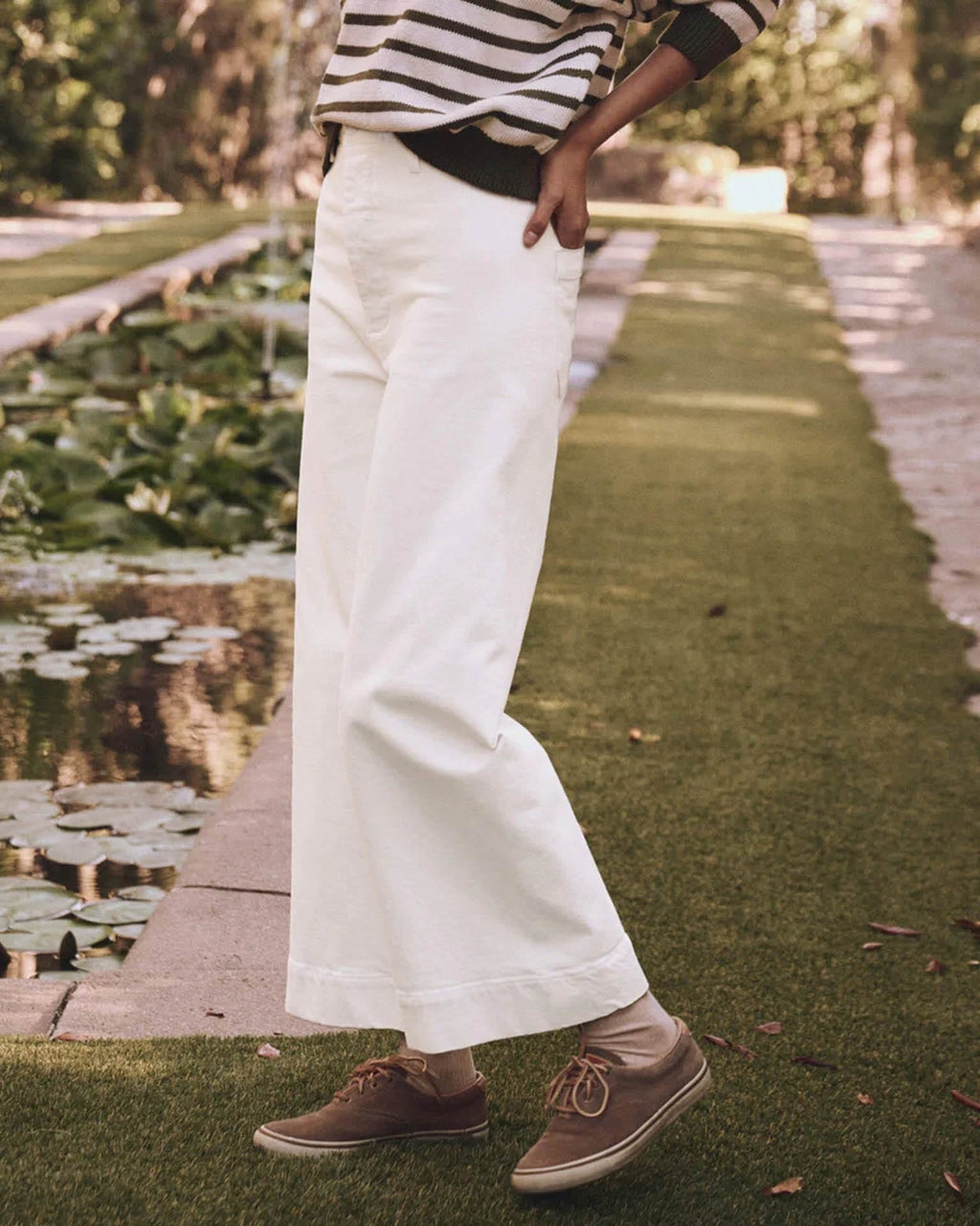 The Seafair Jean in True White