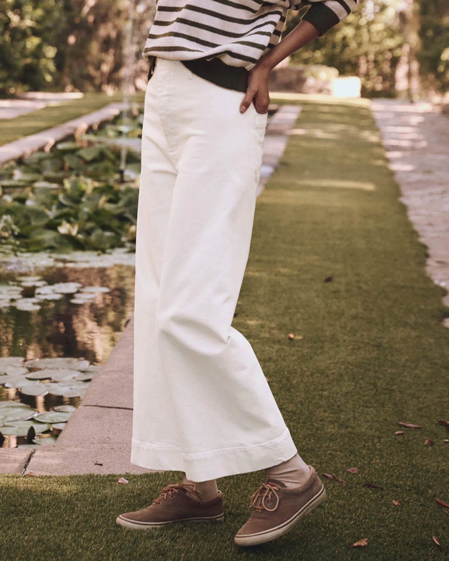 The Seafair Jean in True White