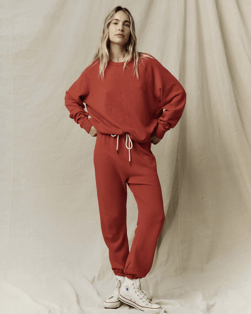 The Stadium Sweatpant in Campfire