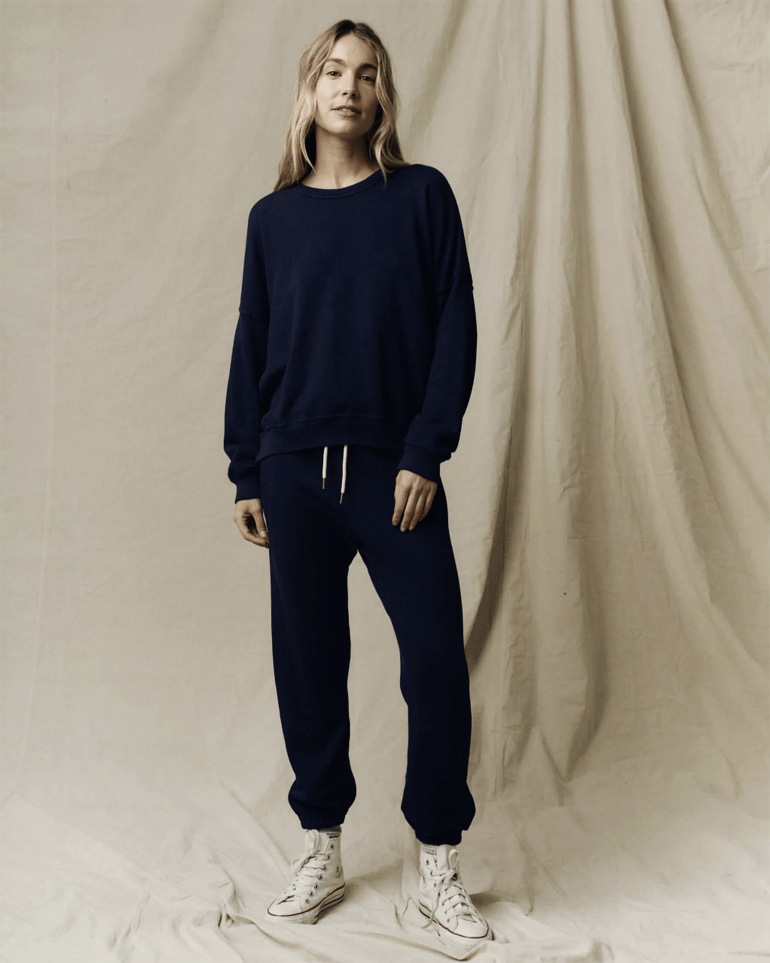 The Stadium Sweatpant in True Navy