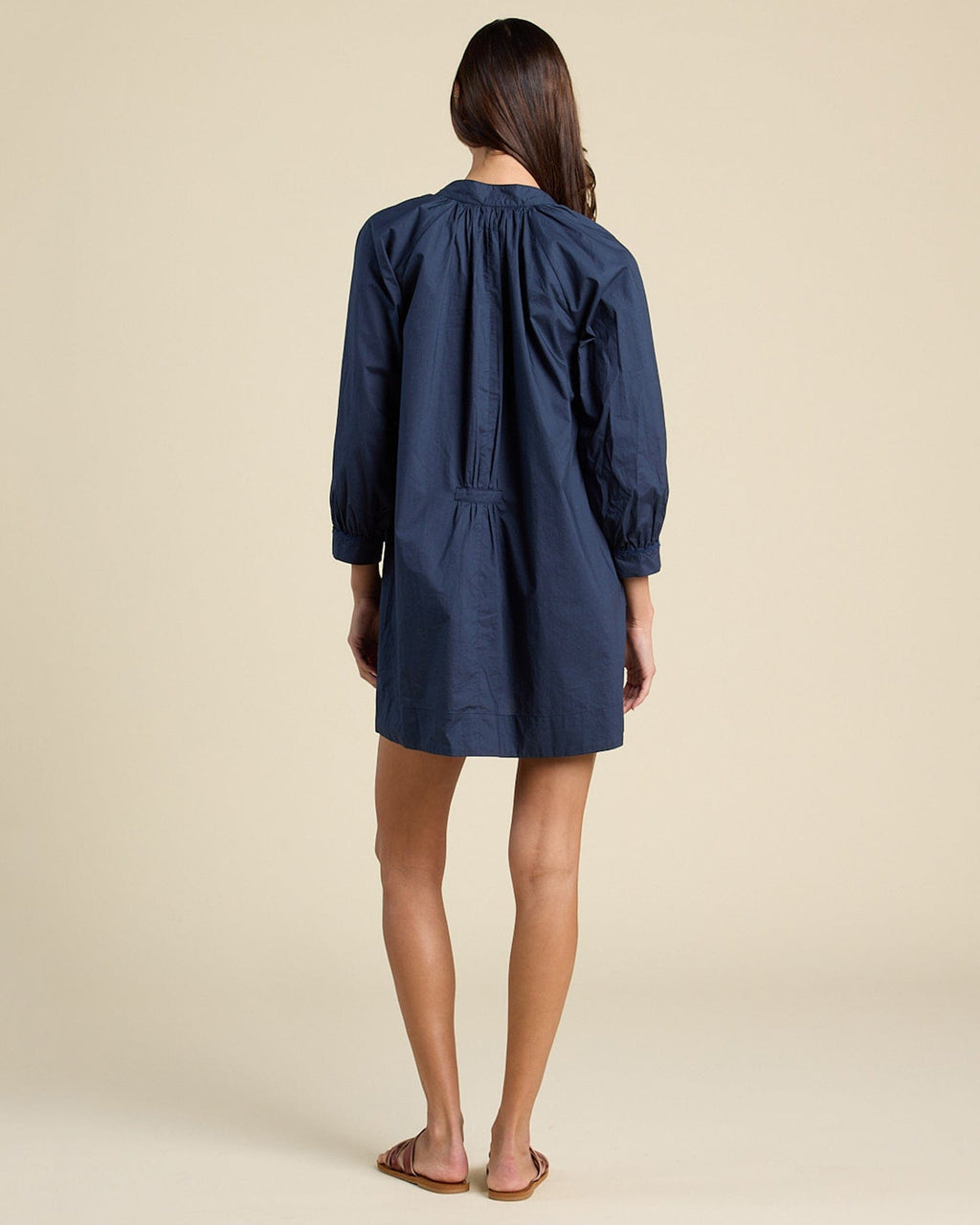 Angeline Dress in Navy
