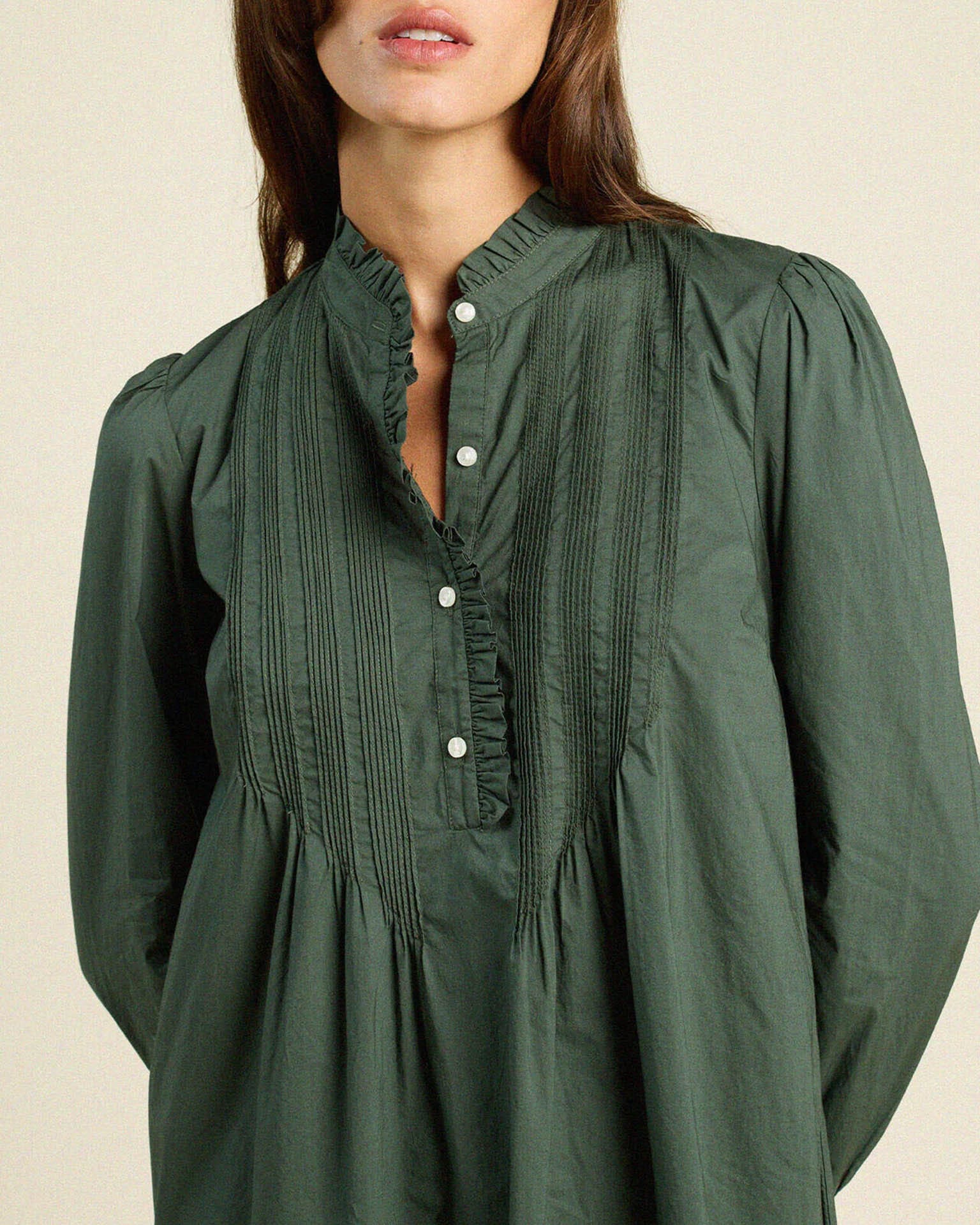 Eve Shift Dress in Thyme