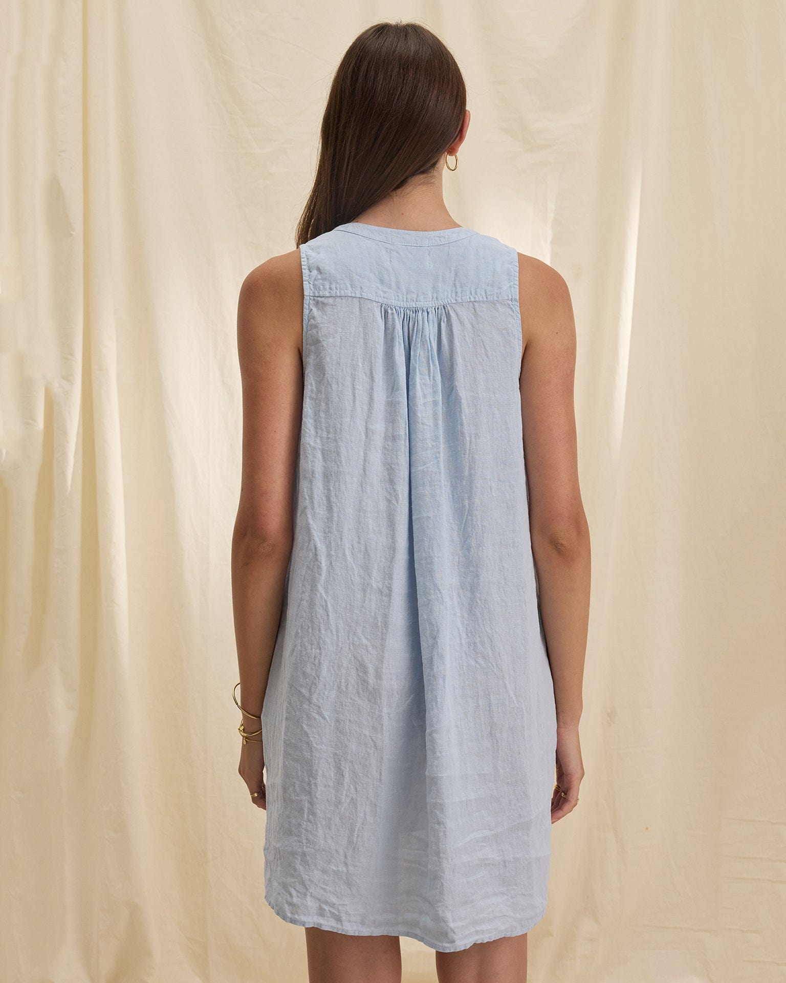 Adriana Sleeveless Dress in Billow
