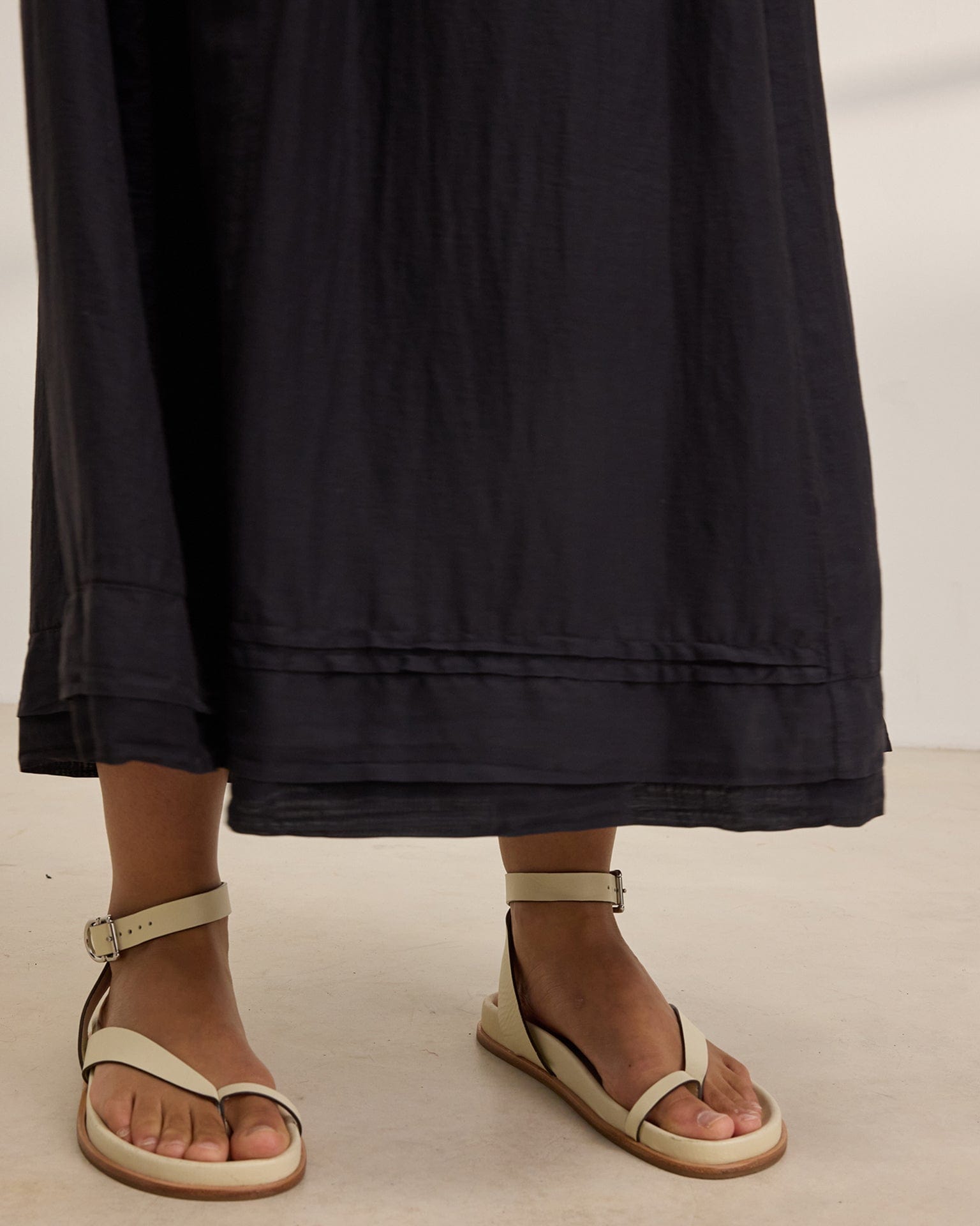 Bayou Tank Maxi Dress in Black