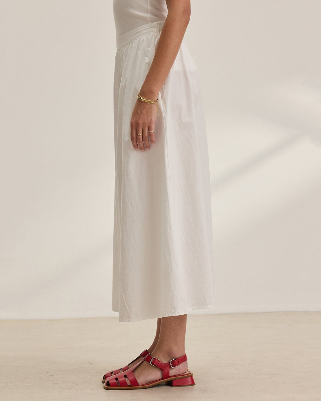 Bella Skirt in White