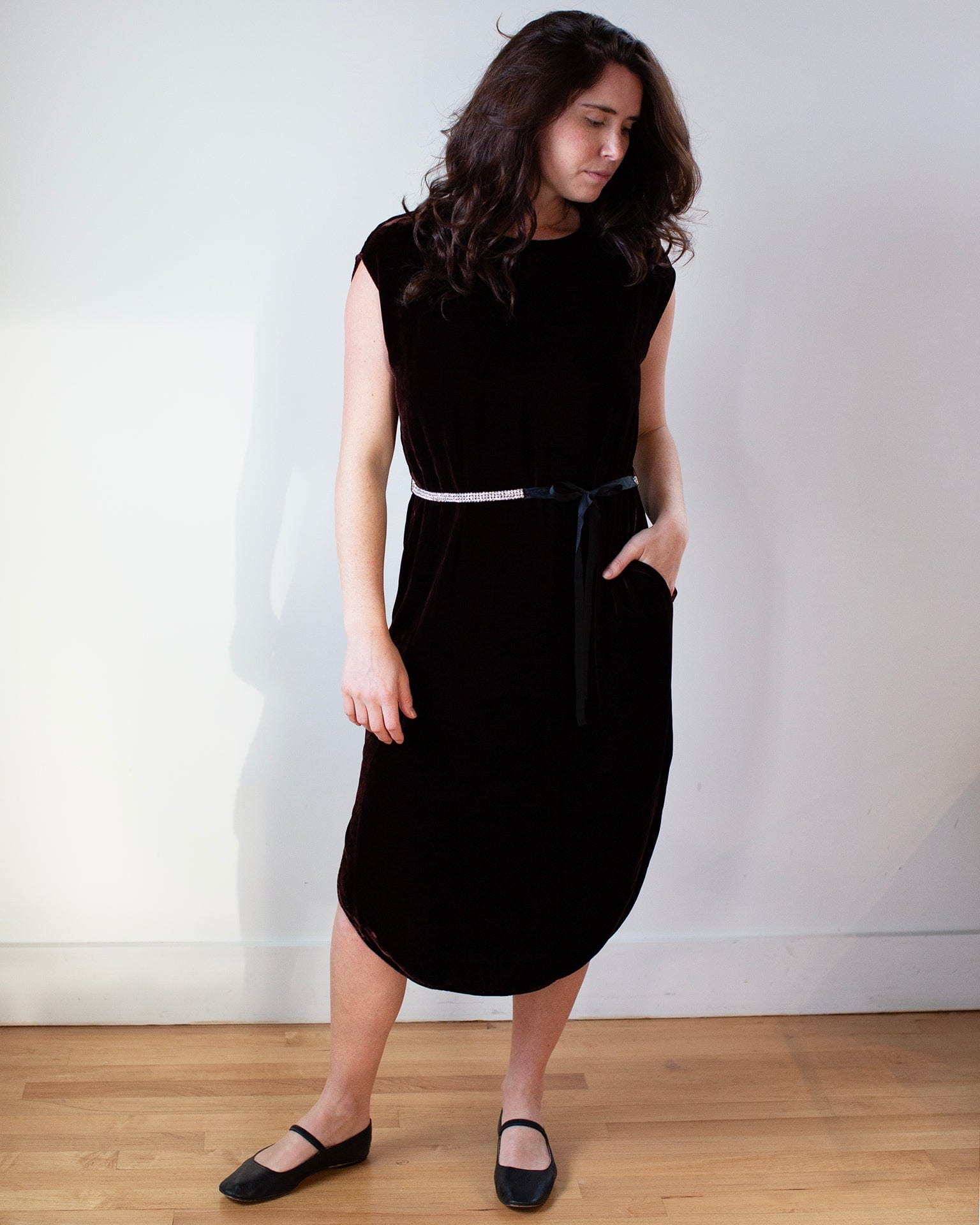 Harper S/S Dress in Burlwood