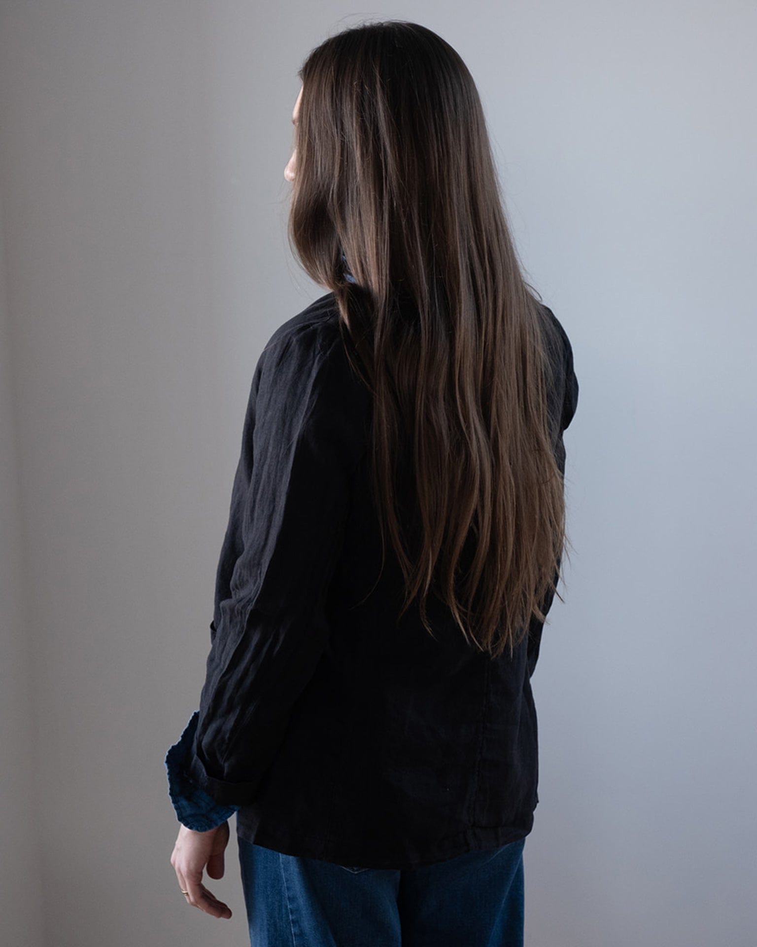 Iman L/S Blazer in Black