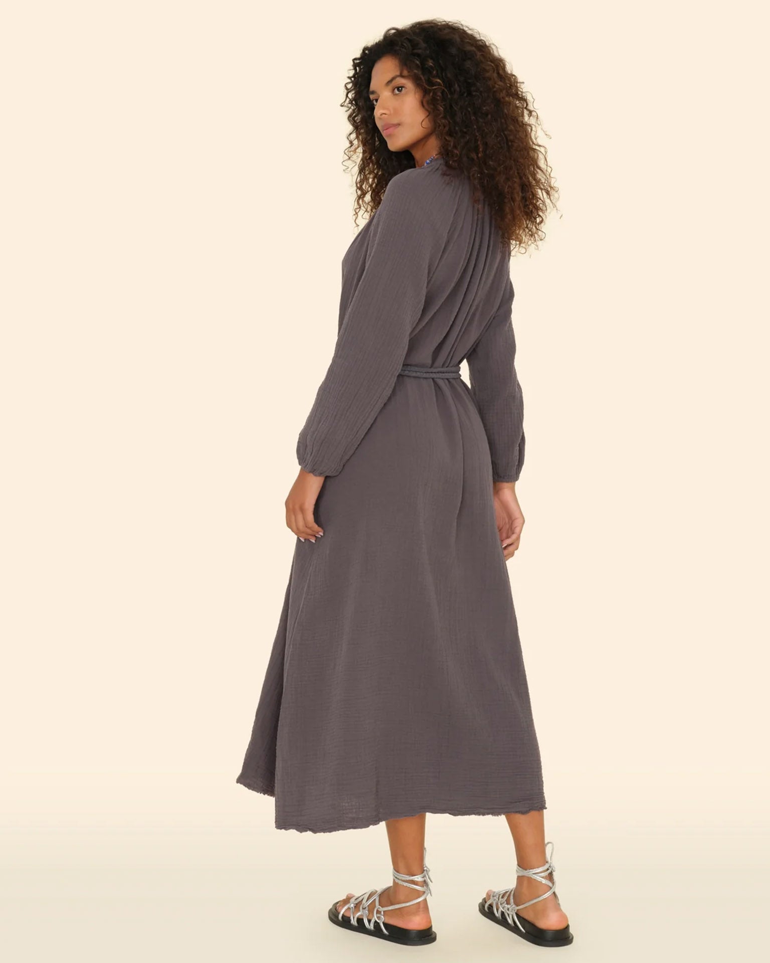 Andrea Dress in Charcoal