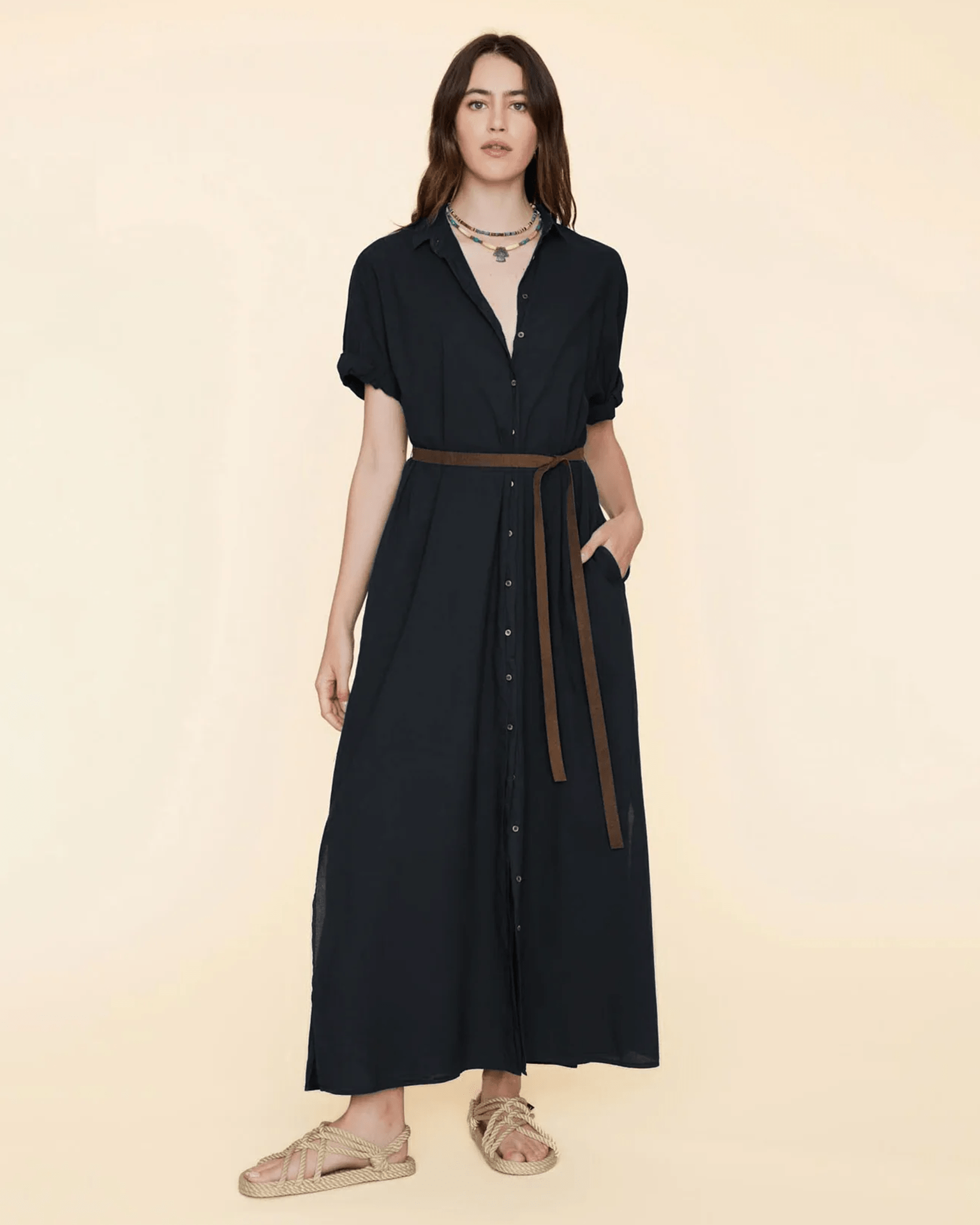 Linnet Dress in Black