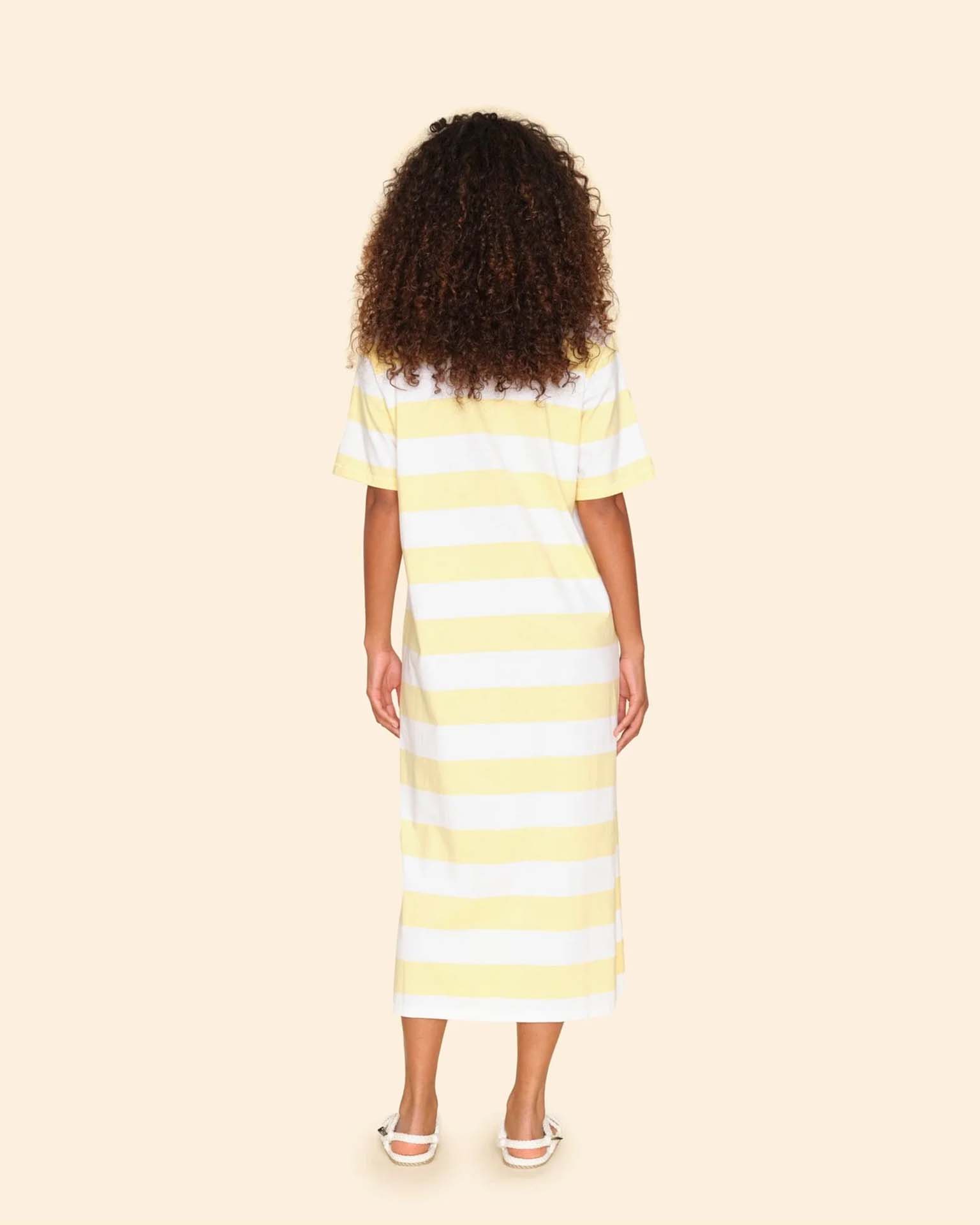 Whitney Dress in Sundial Yellow